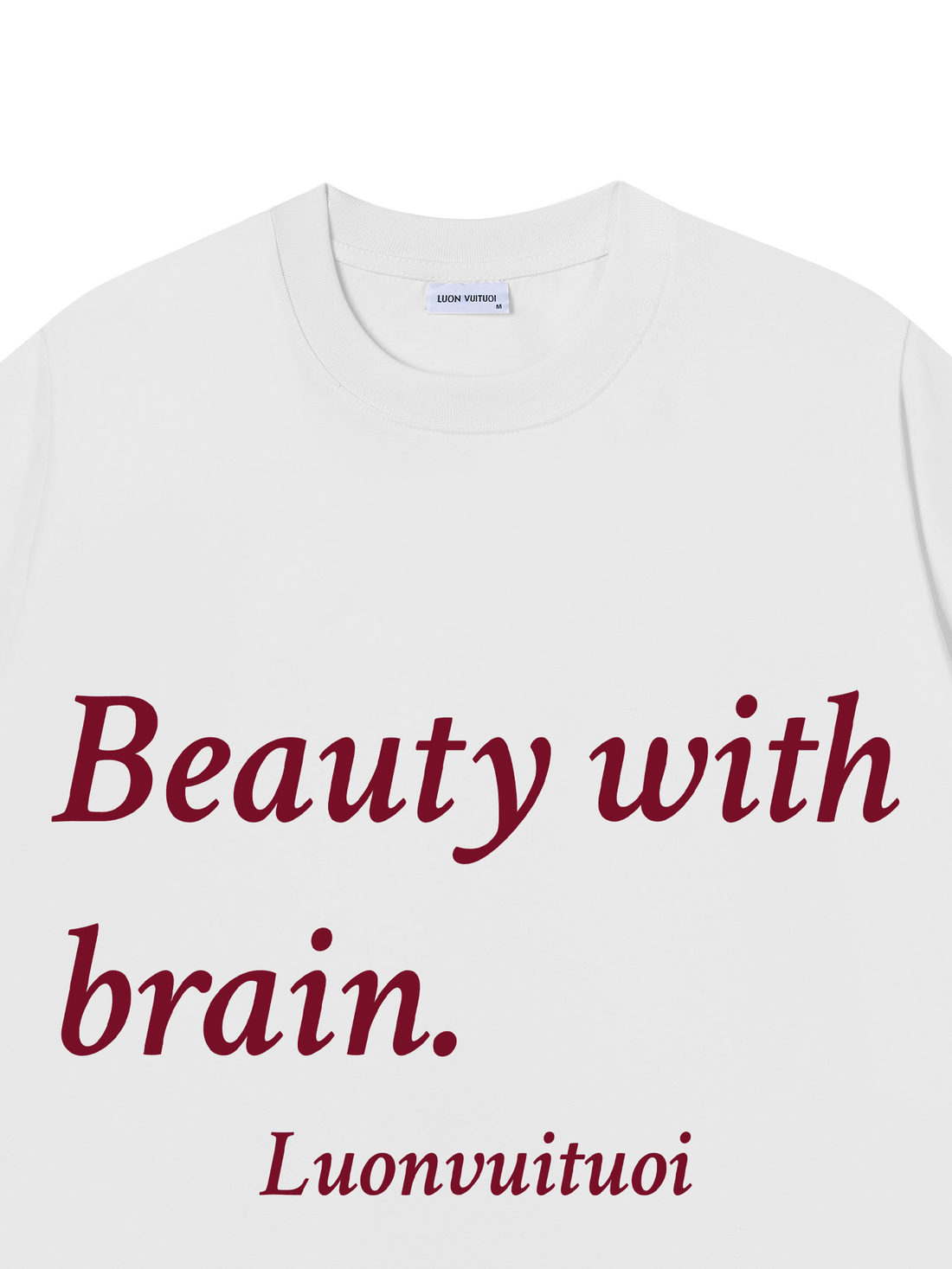 Áo Thun Beauty With Brain