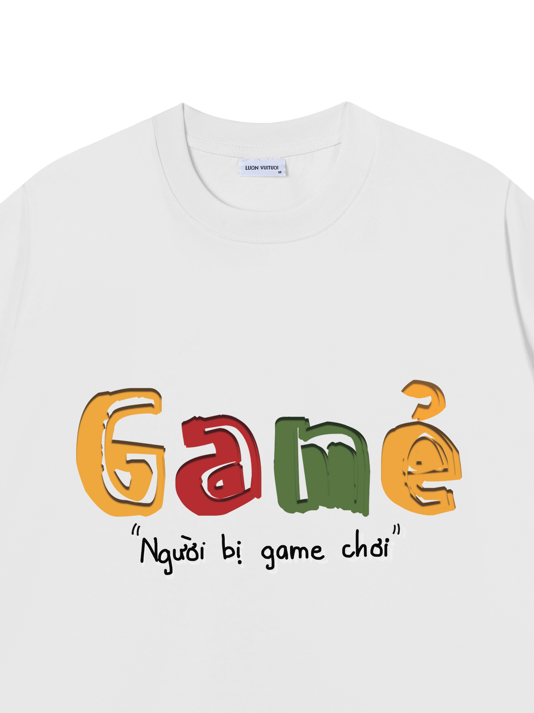 Áo Thun Gamer Người Bị Game Chơi