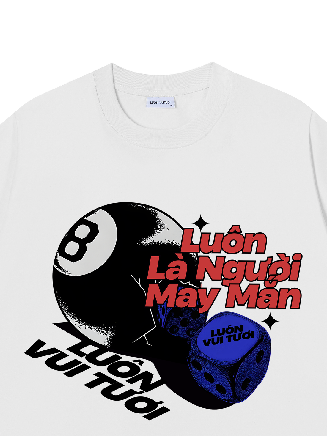 Áo Thun Luôn Là Người May Mắn