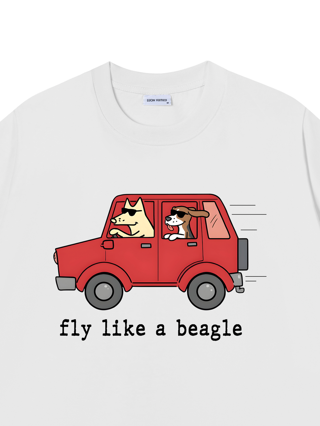 Áo Thun Fly Like A Beagle