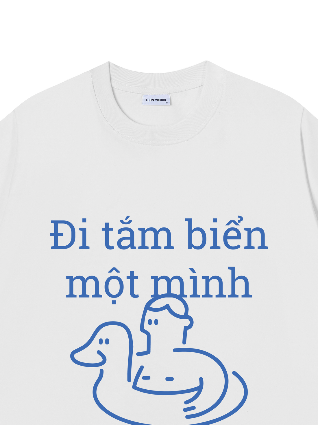 Áo Thun Đi Tắm Biển Một Mình