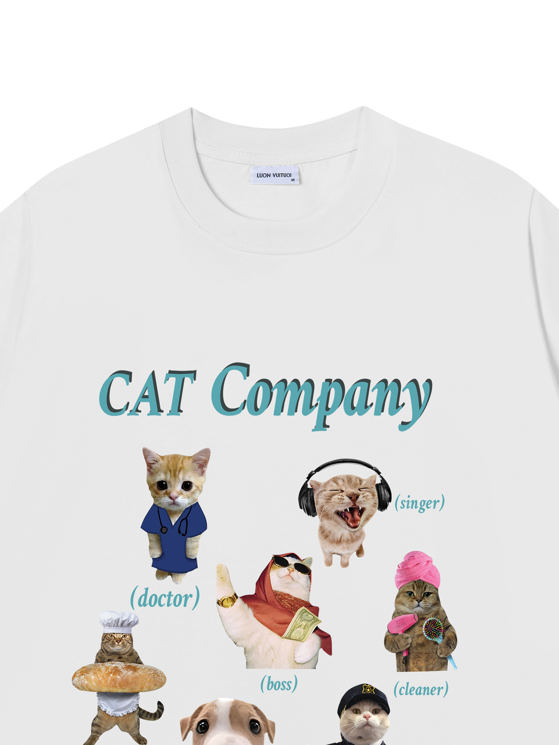 Áo Thun Đũy Mèo Cat Company