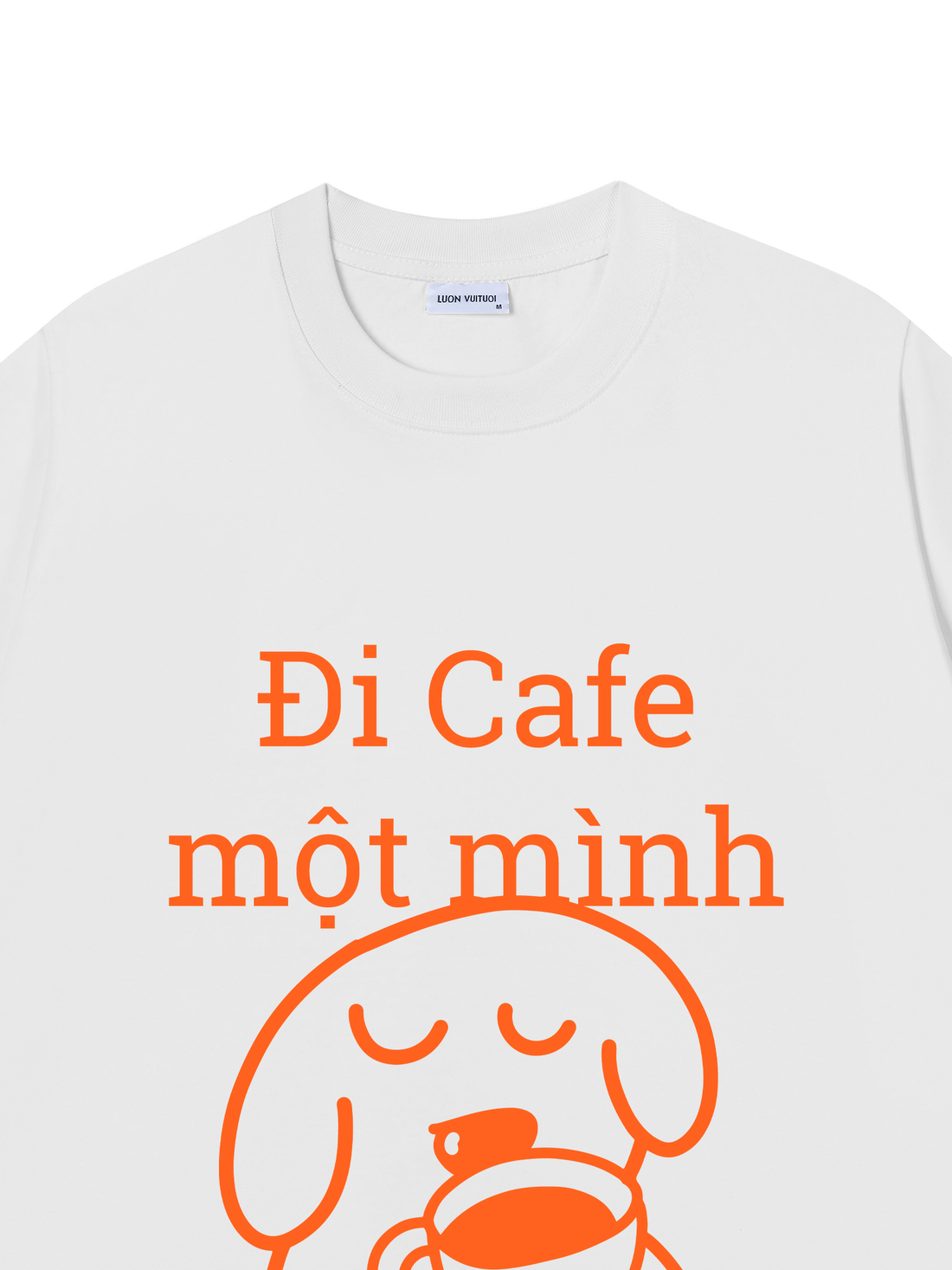 Áo Thun Đi Cafe Một Mình