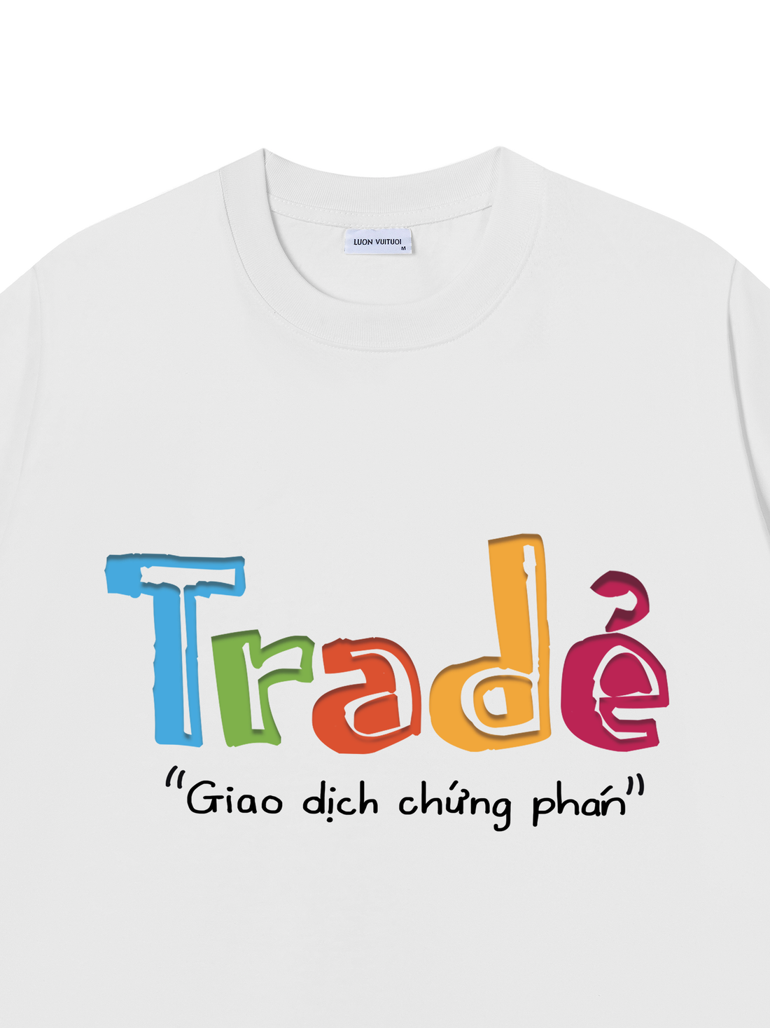Áo Thun Trader Giao Dịch Chứng Phán