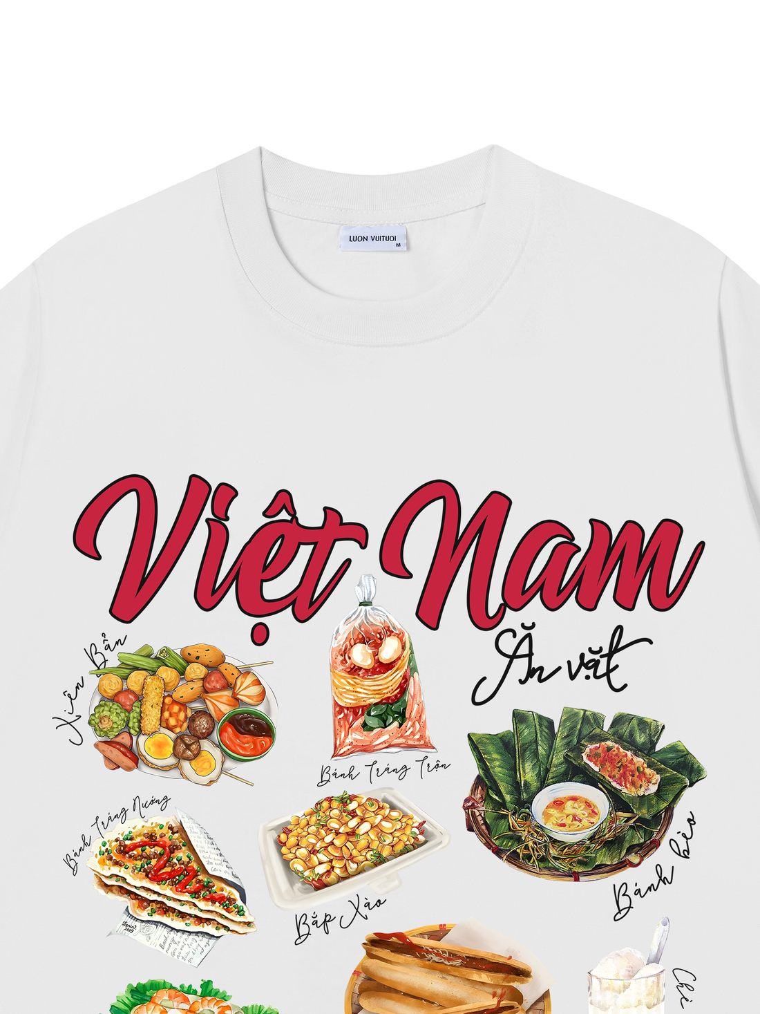 Áo Thun Việt Nam Ăn Vặt