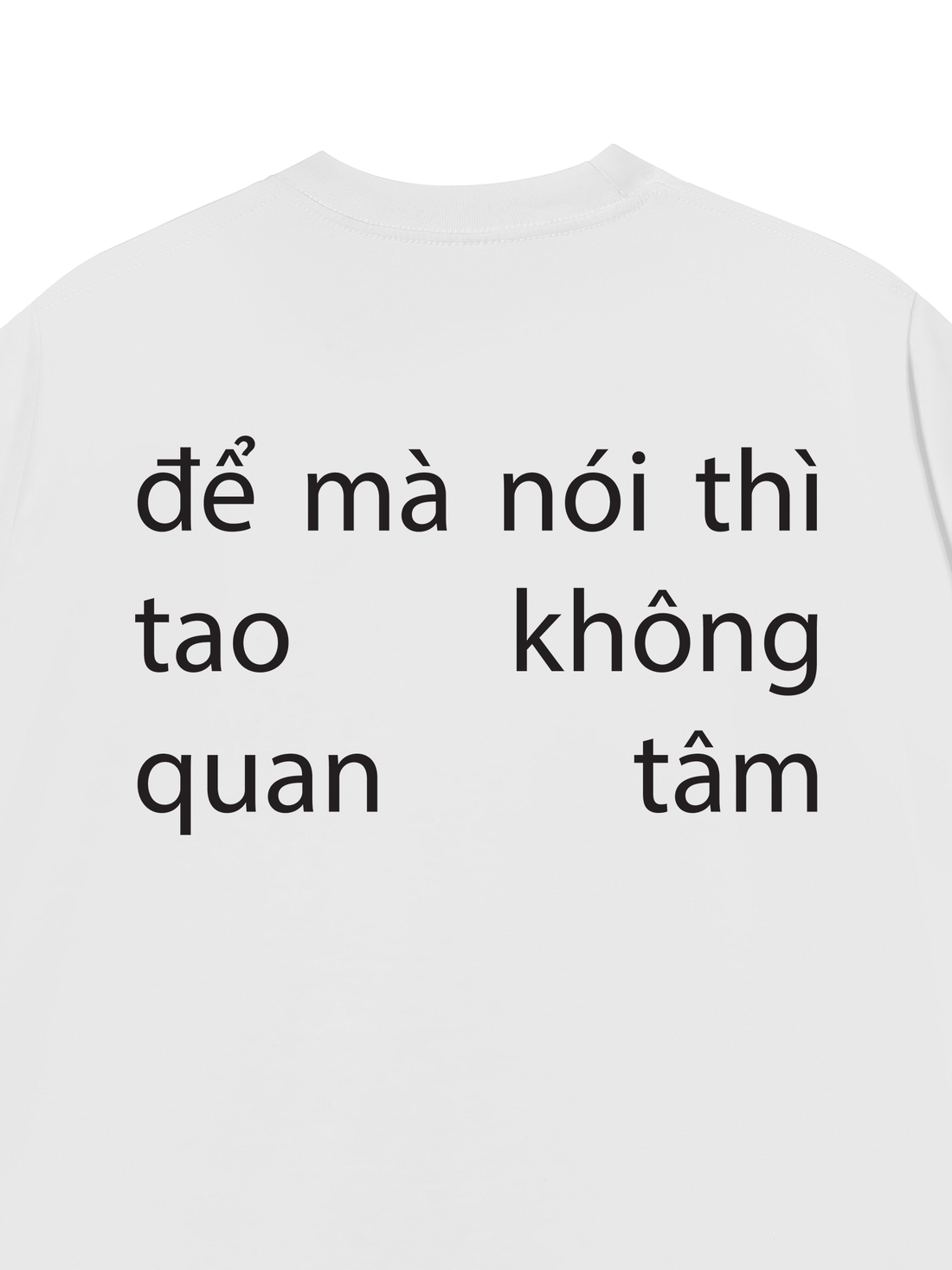 Áo Thun Để Mà Nói Thì