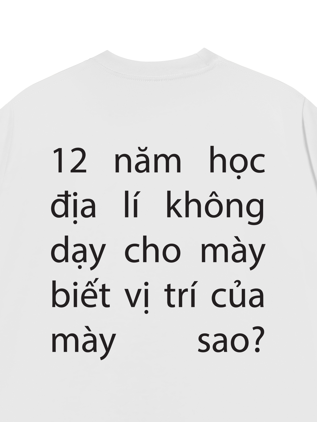 Áo Thun 12 Năm Học Địa