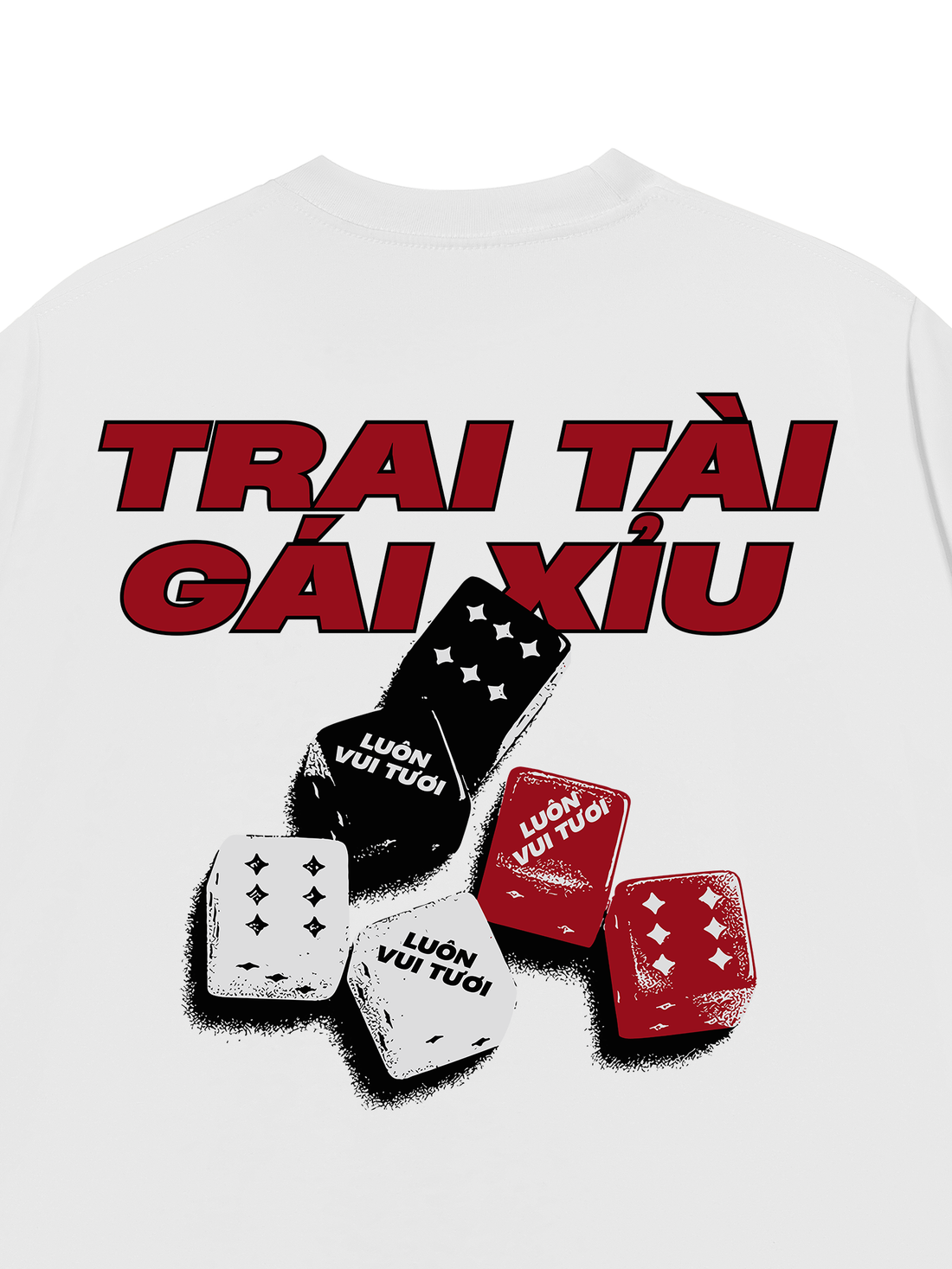 Áo Thun Trai Tài Gái Xỉu 2