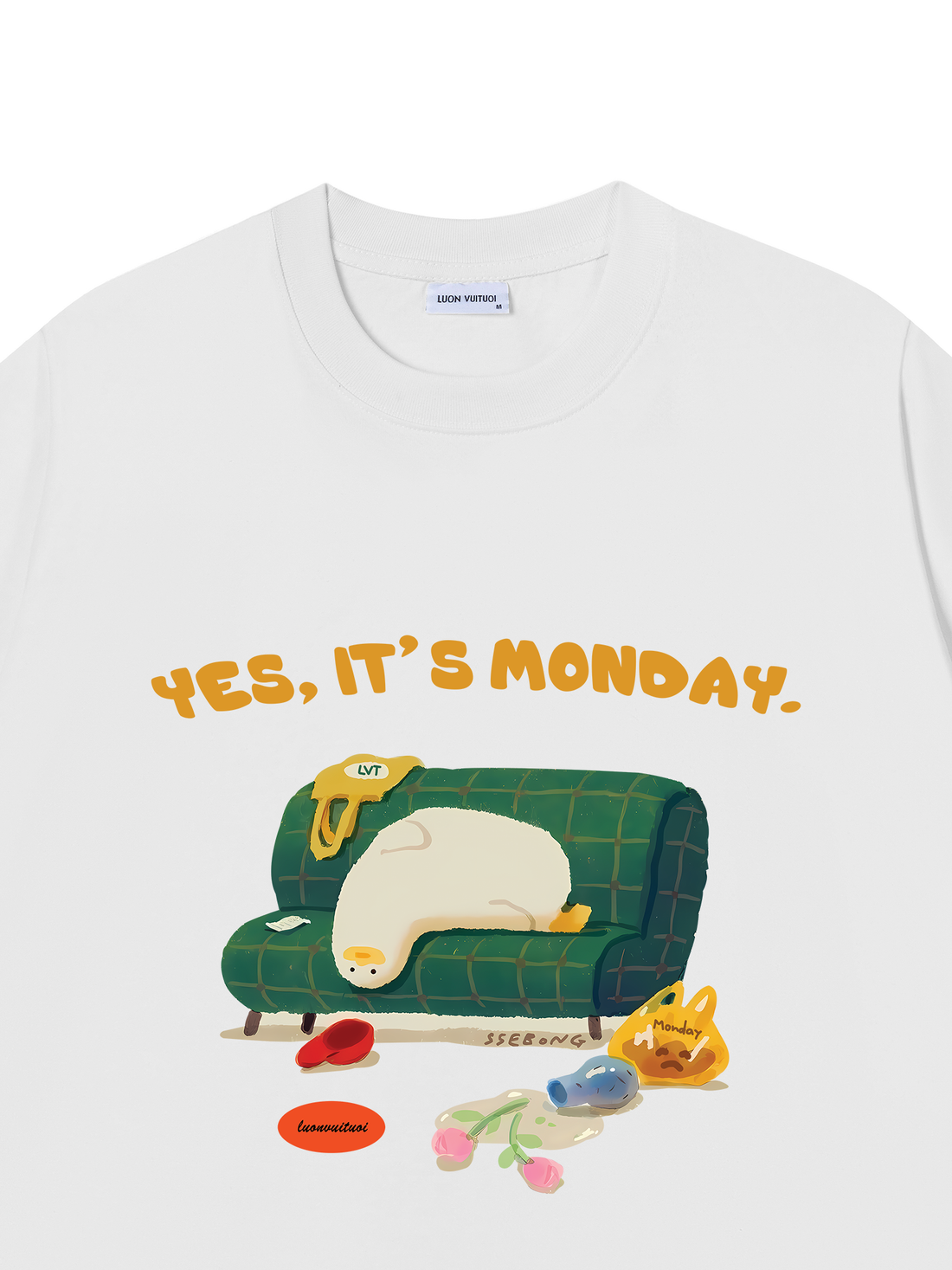 Áo Thun Meme Chú Vịt Yes It's Monday