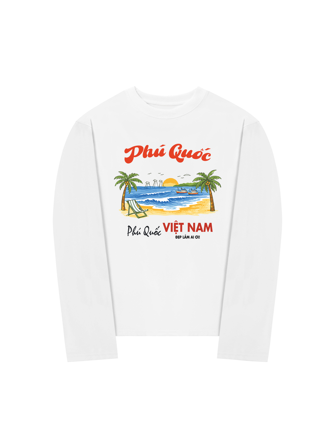 Áo Thun Dài Tay Phú Quốc