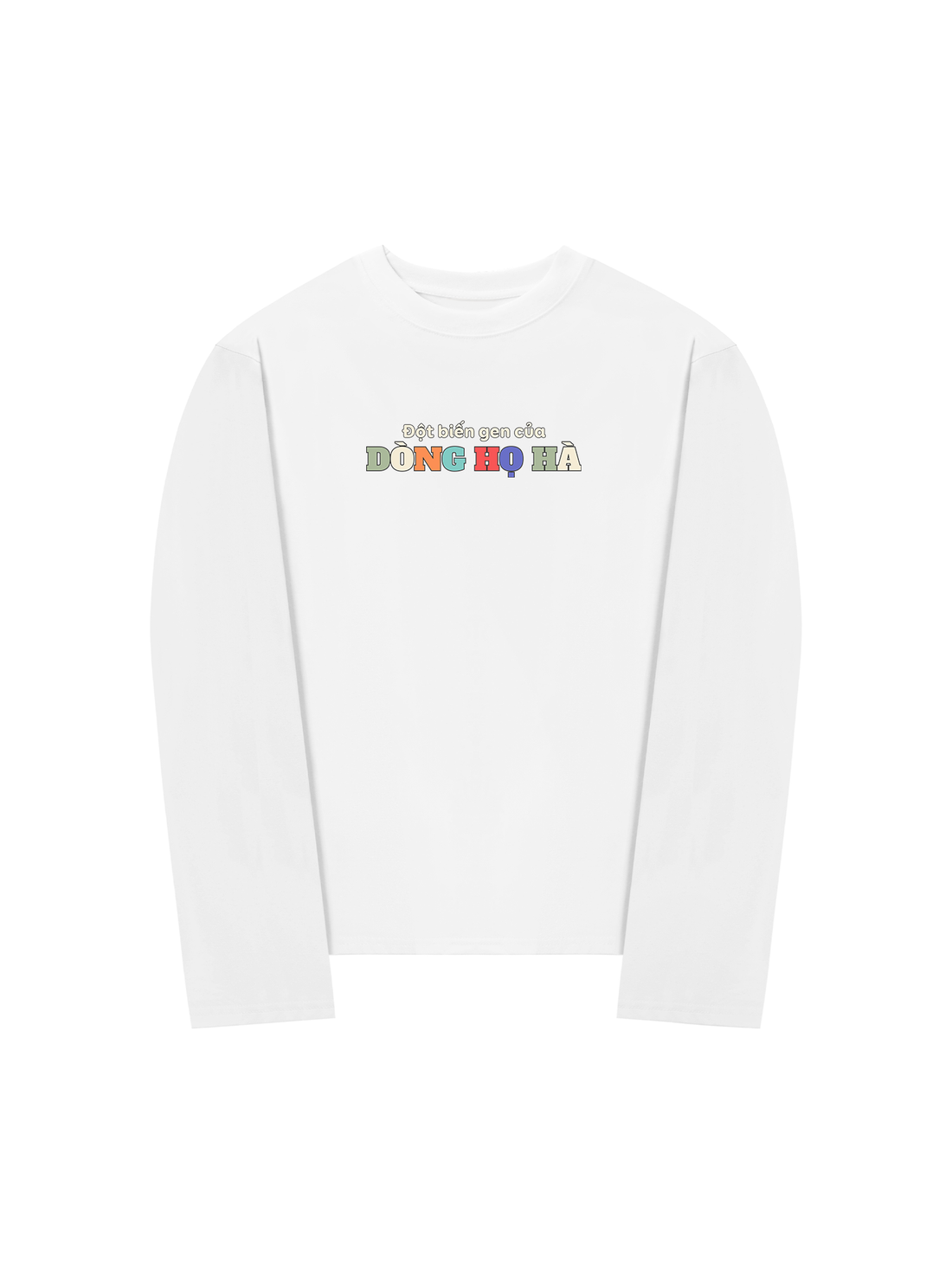 Áo Thun Dài Tay Đột Biến Gen Họ Hà