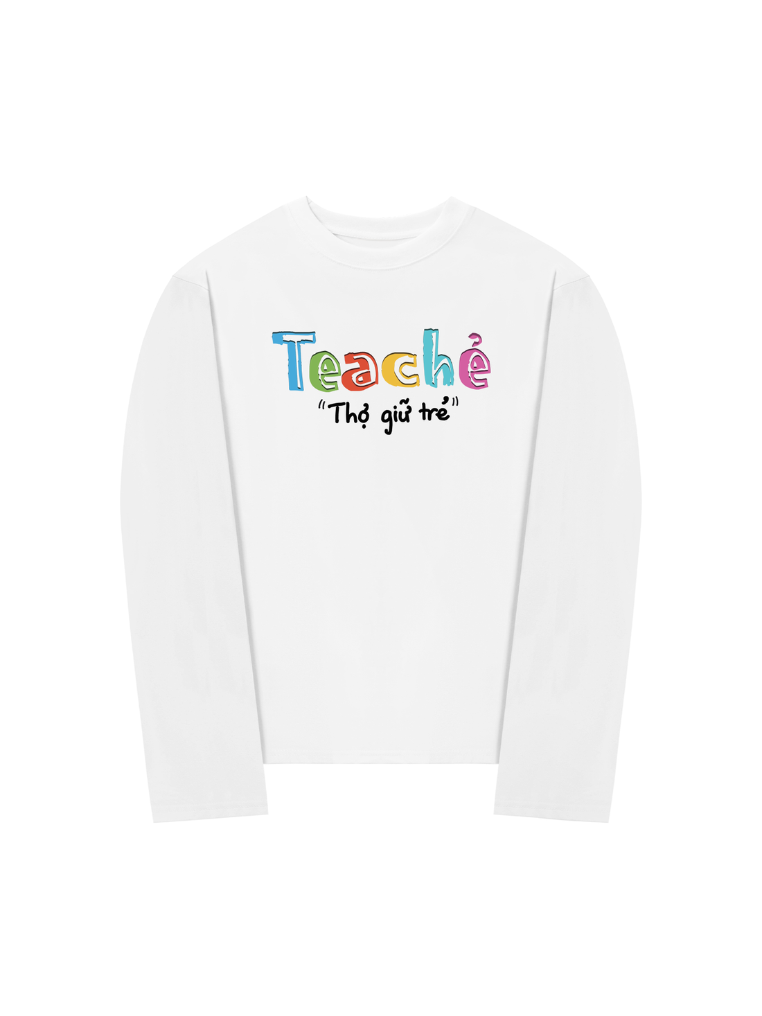 Áo Thun Dài Tay Teacher Thợ Giữ Trẻ