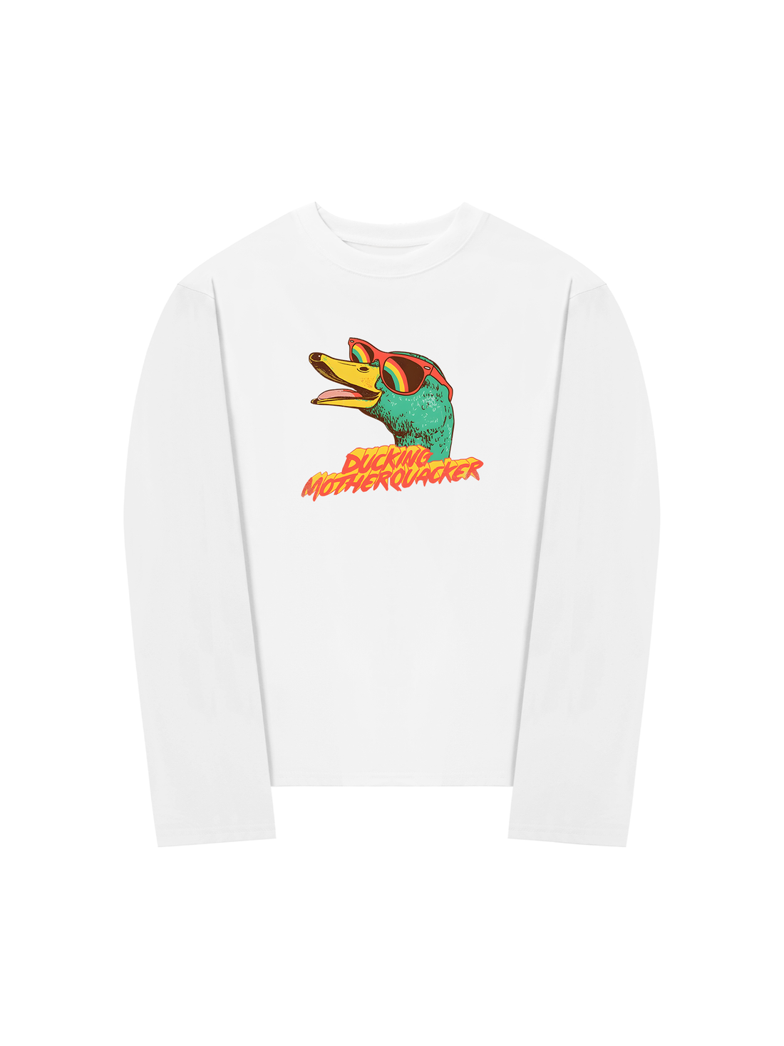 Áo Thun Dài Tay Ducking Motherquacker