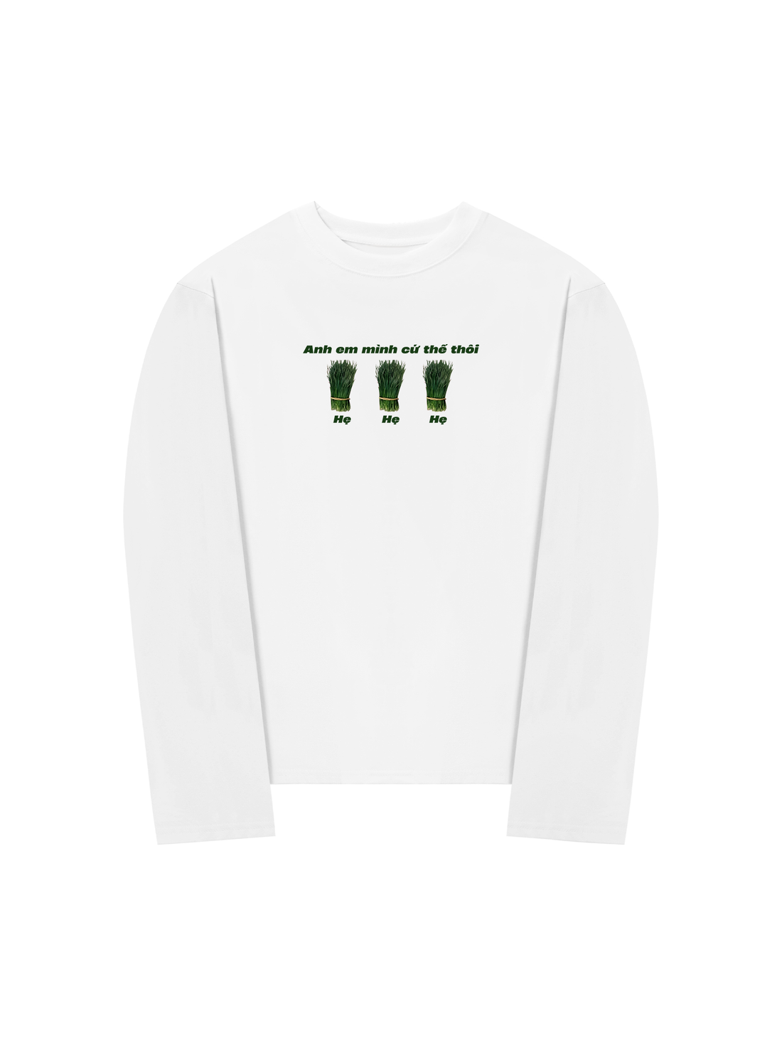 Áo Thun Dài Tay Hẹ Hẹ Hẹ