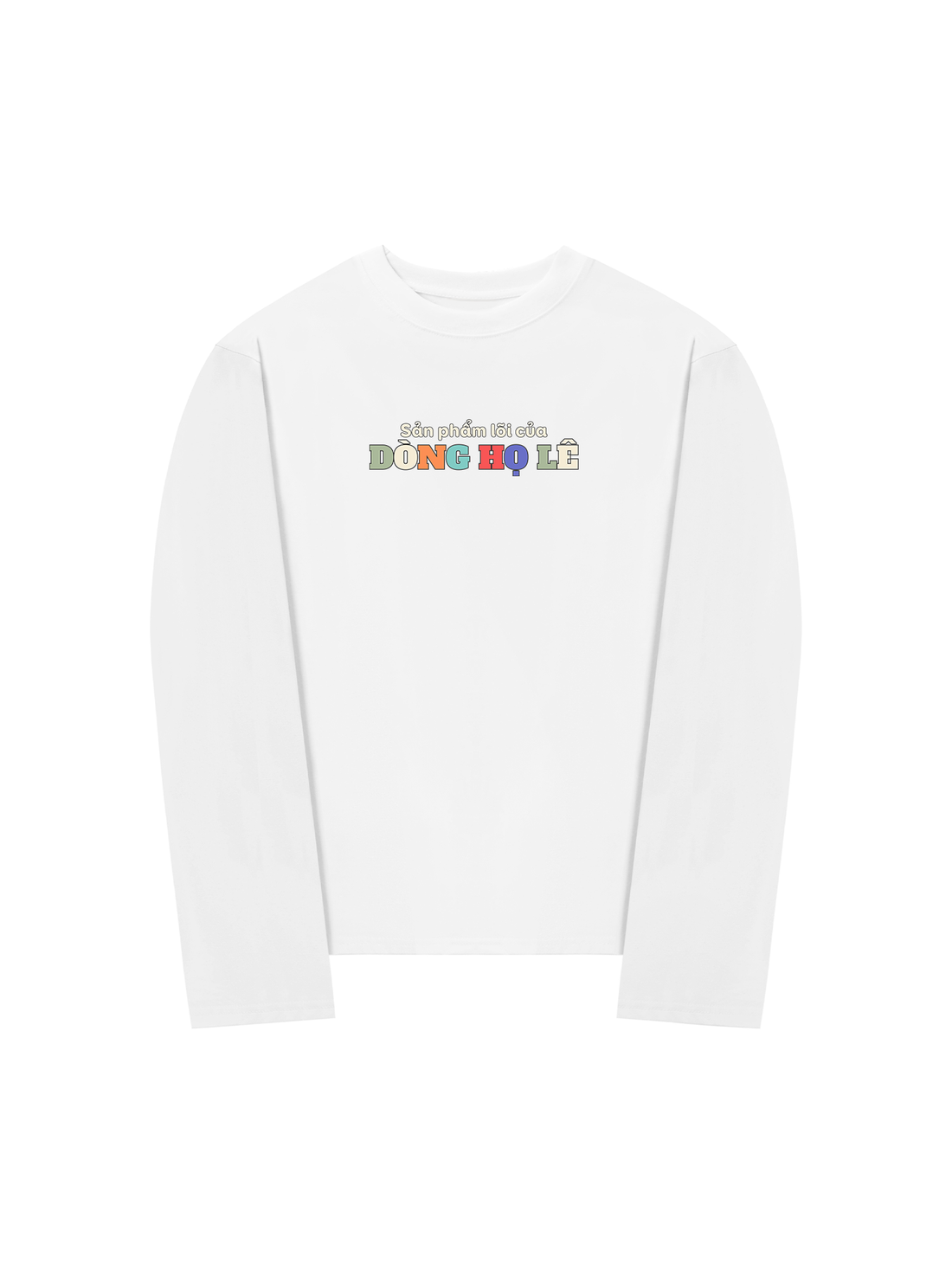 Áo Thun Dài Tay Sản Phẩm Lõi Dòng Họ Lê