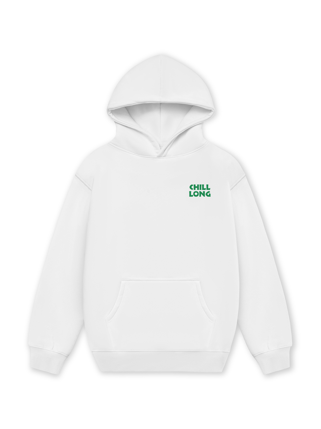 Áo Hoodie Nỉ Hai Da Chill Long