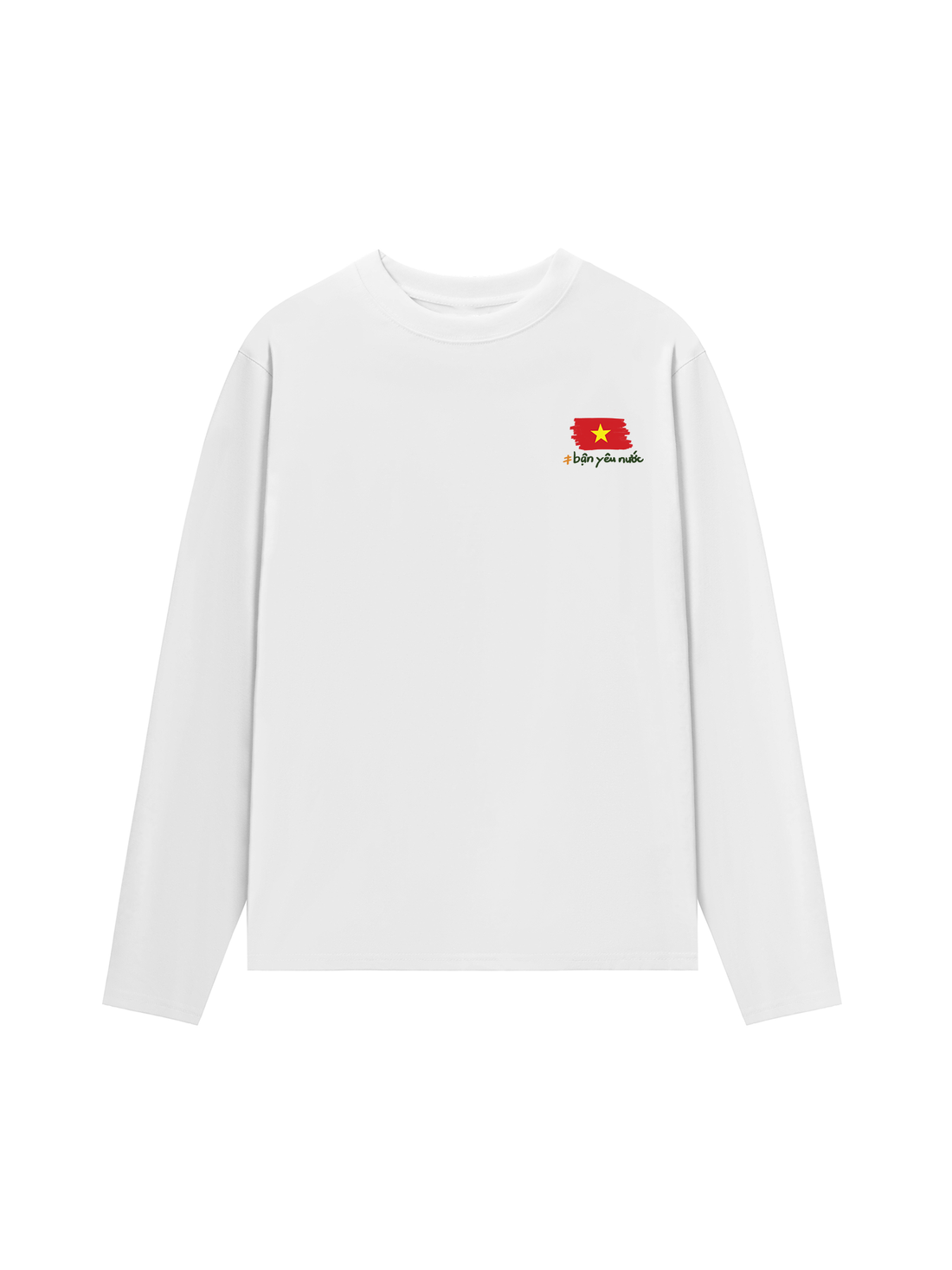 Áo Thun Dài Tay Bận Yêu Nước