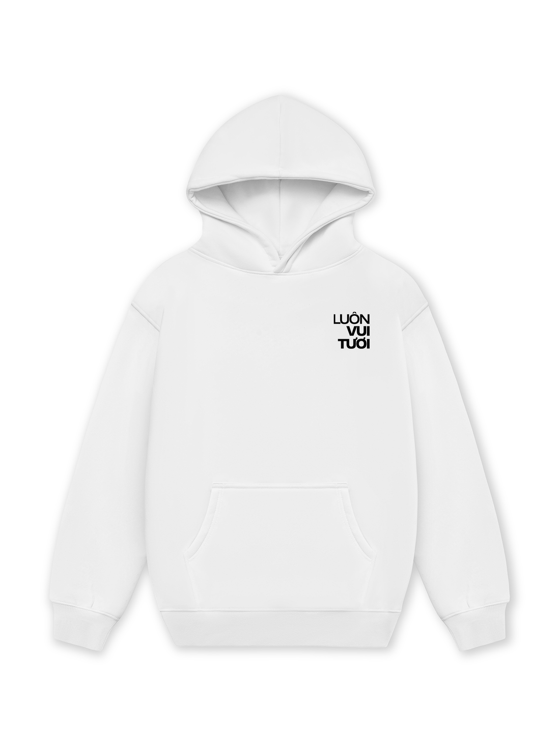Áo Hoodie Nỉ Hai Da Thức Với Em