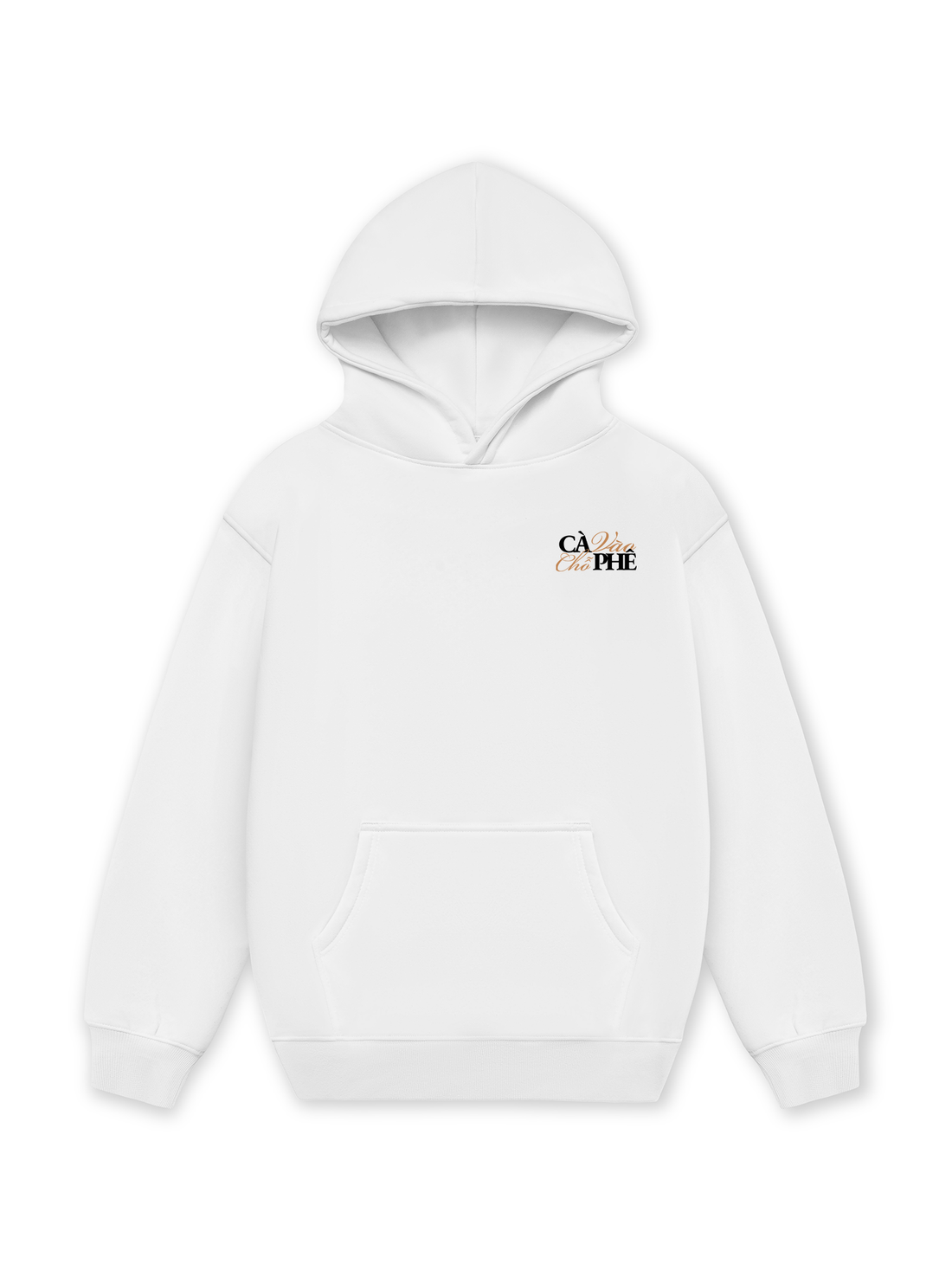 Áo Hoodie Nỉ Hai Da Cà Vào Chỗ Phê