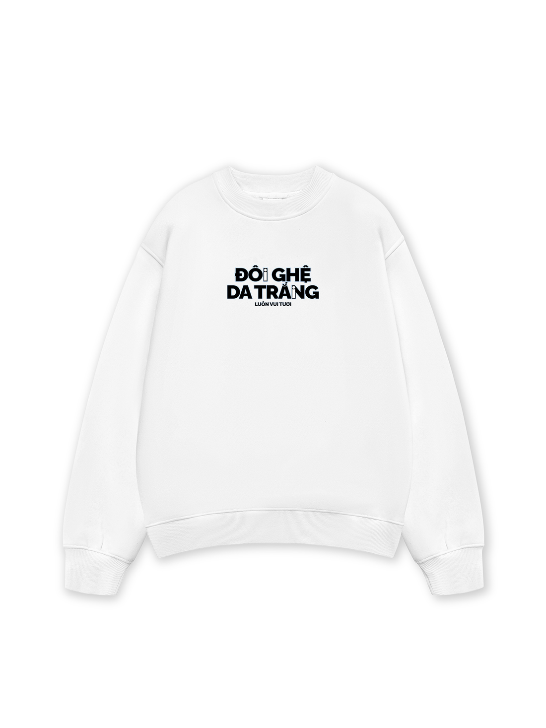 Đôi Ghệ Da Trắng Sweater