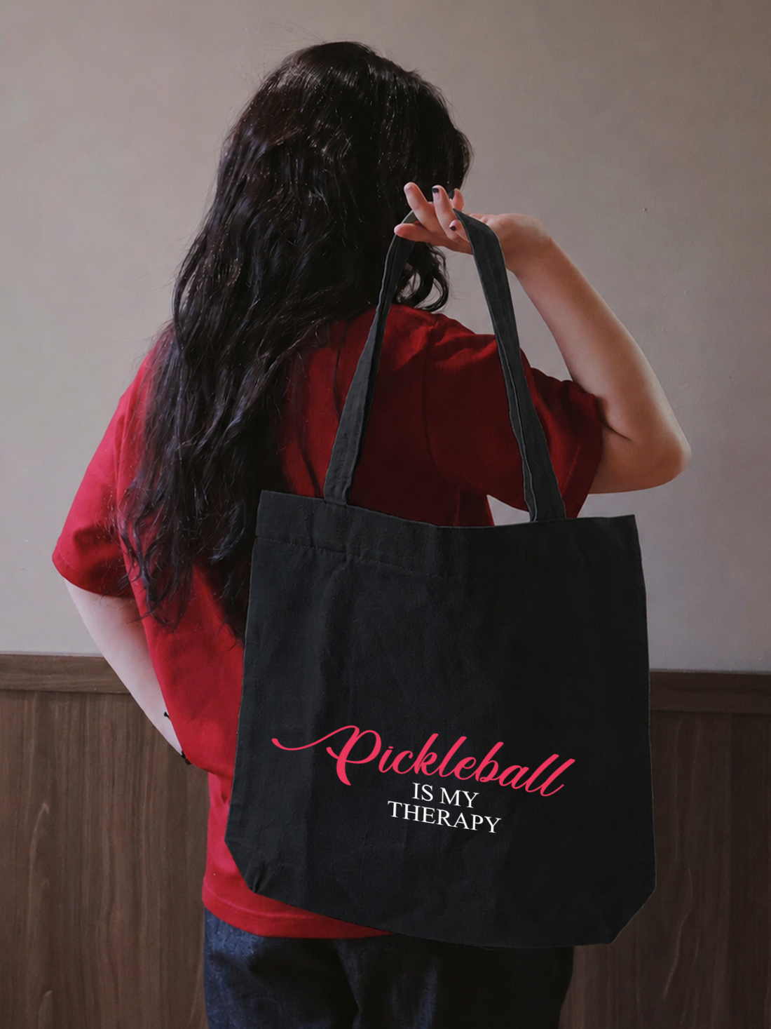 Túi Tote Pickleball Therapy
