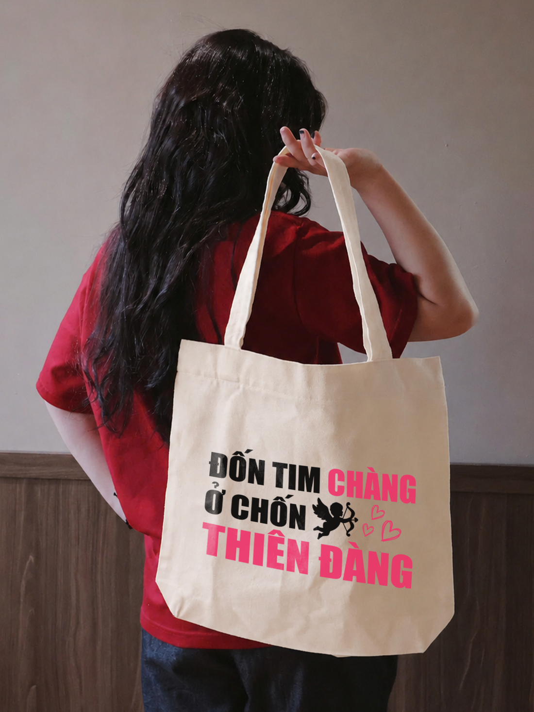 Túi Tote Đốn Tim Chàng