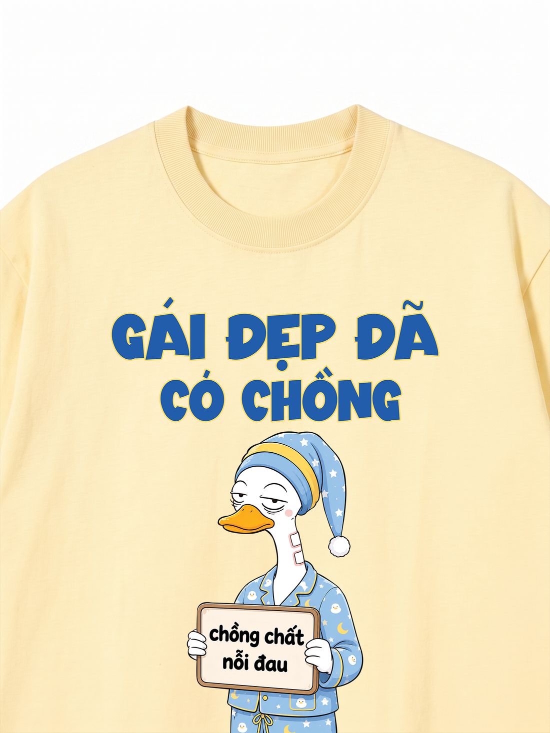 Áo Thun Vịt Lisa - Gái Đẹp Đã Có Chồng - Chồng Chất Nỗi Đau
