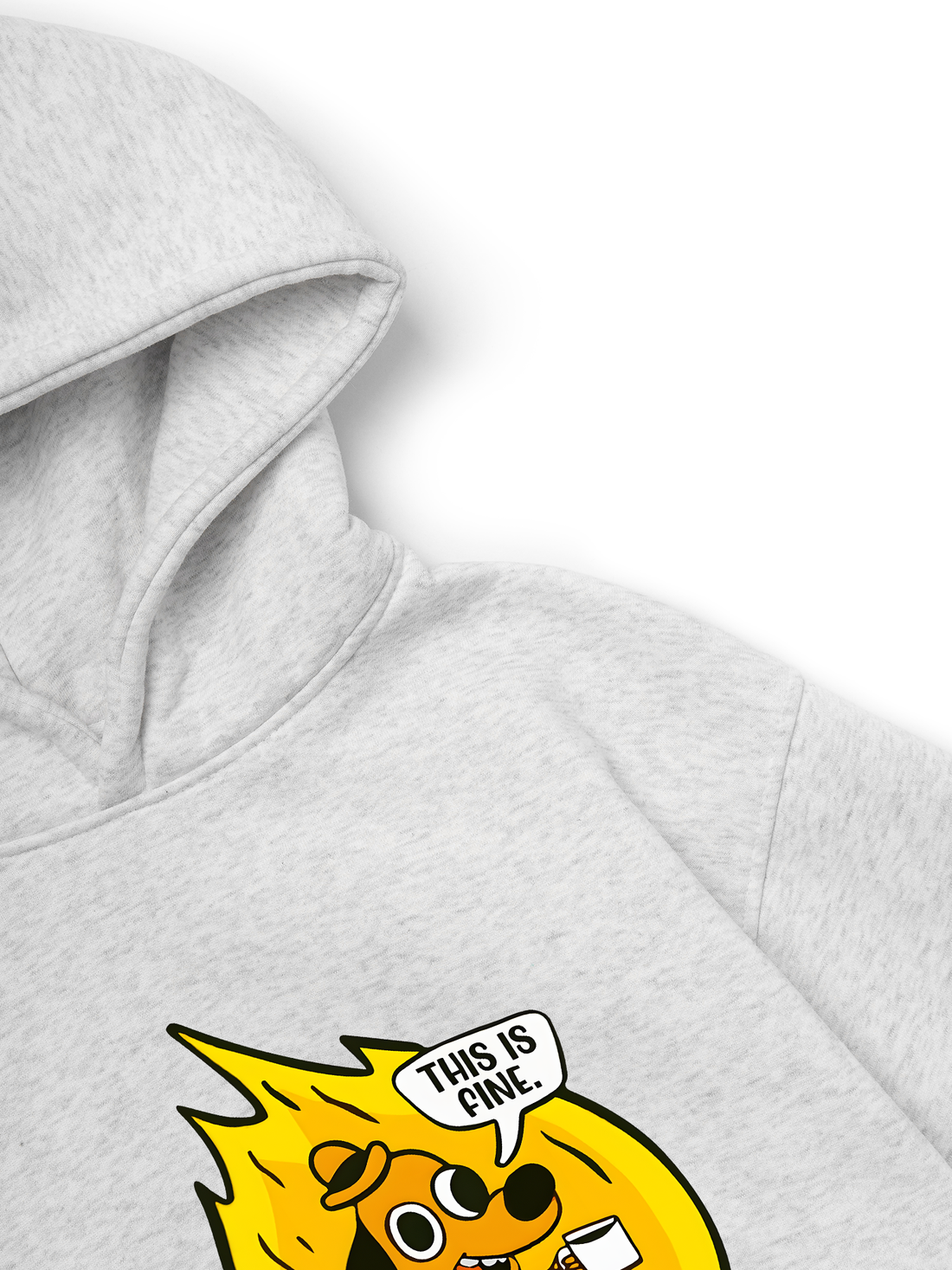 This Is Fine Hoodie