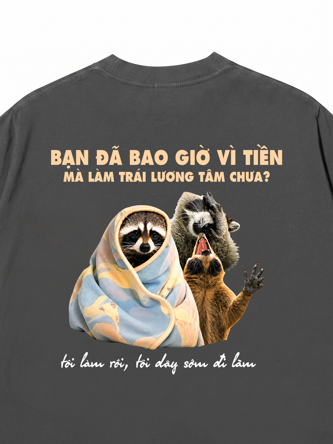Áo Thun  Dậy Sớm Đi Làm