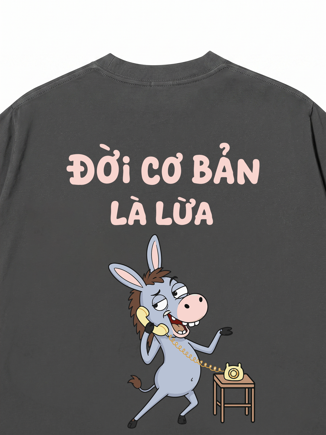 Áo Thun Đời Cơ Bản Là Lừa