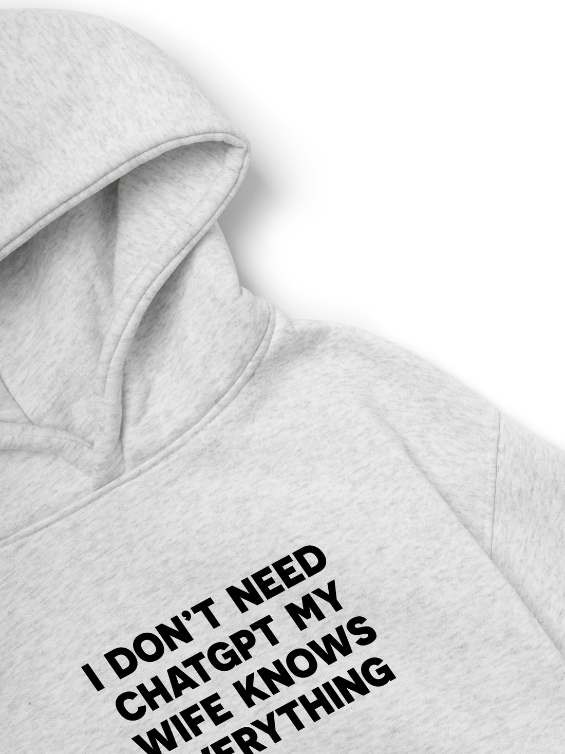 Áo Hoodie Nỉ Hai Da My Wife Knows Everything